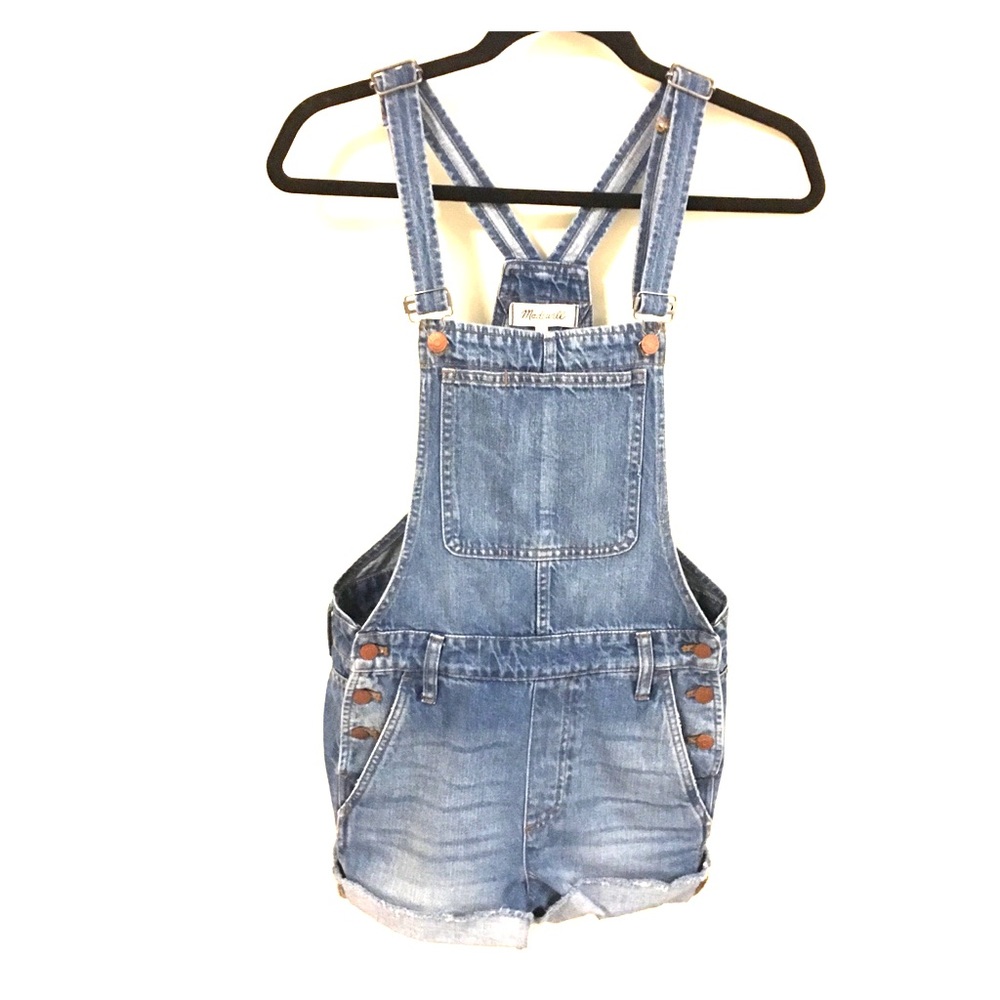 NEW Madewell short overalls
